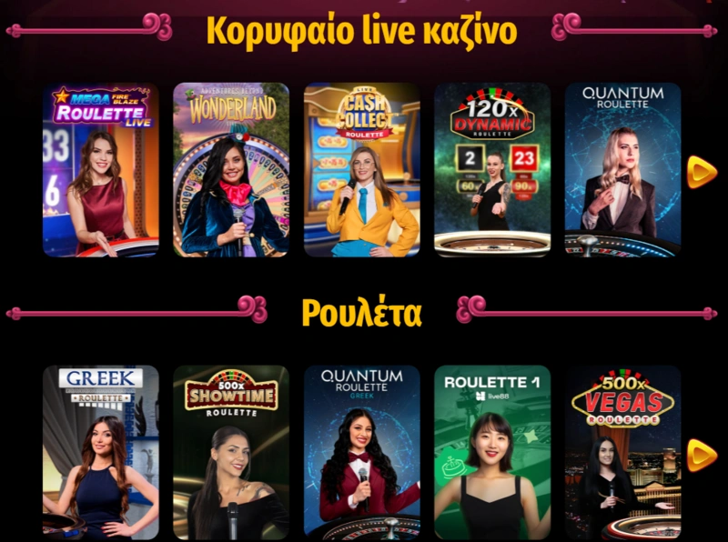 joker8 live casino page